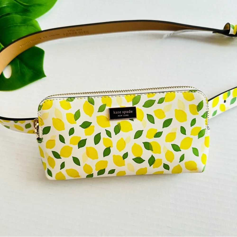 Kate Spade Lemon Drop Crossbody Belt Bag NEW